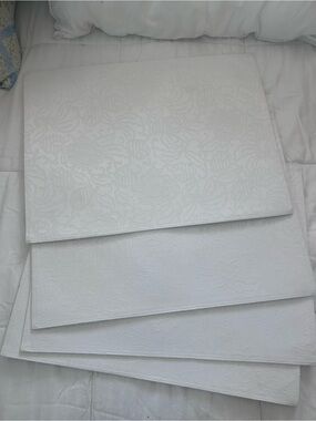4 NWT White Ralph Lauren Placements